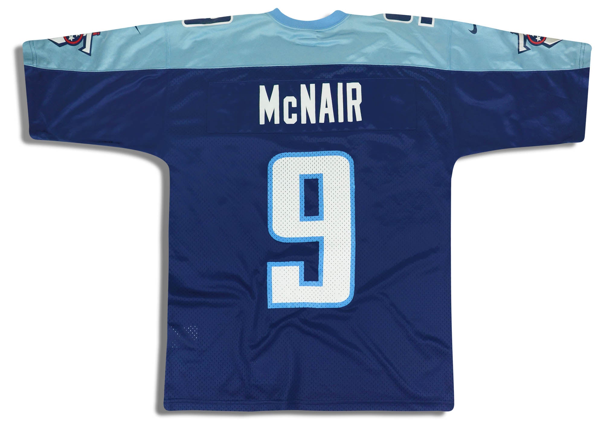 1999-00 TENNESSEE TITANS McNAIR #9 NIKE JERSEY (HOME) M