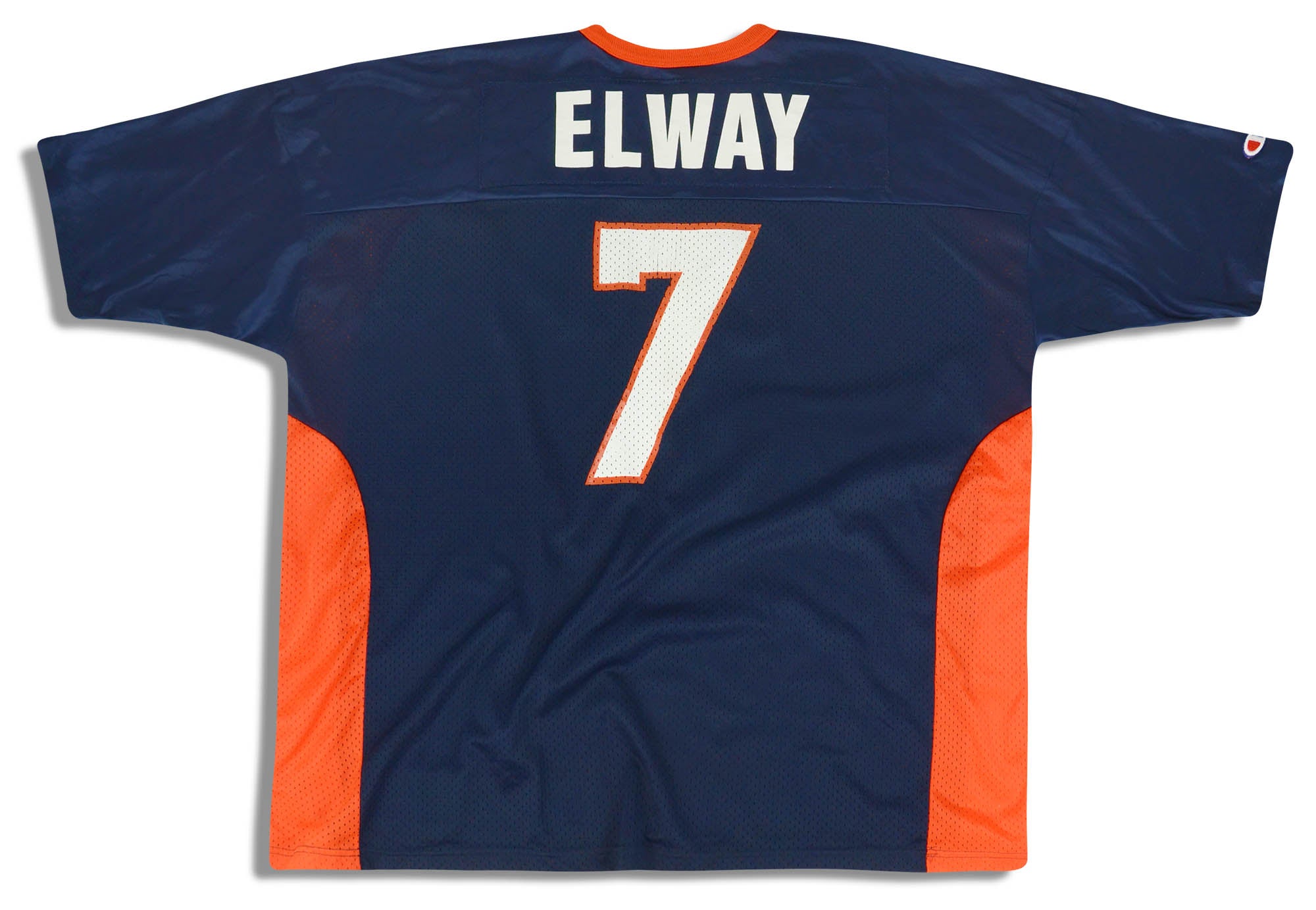 1997-98 DENVER BRONCOS ELWAY #7 CHAMPION JERSEY (HOME) 3XL - Classic  American Sports