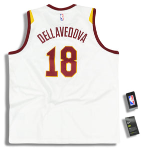 2018-19 CLEVELAND CAVALIERS DELLAVEDOVA #18 NIKE SWINGMAN JERSEY (HOME) Y - W/TAGS