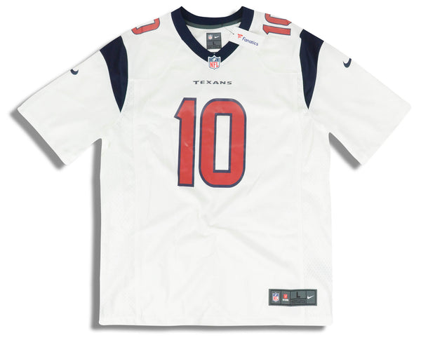 2018 HOUSTON TEXANS HOPKINS #10 NIKE GAME JERSEY (AWAY) L - W/TAGS -  Classic American Sports