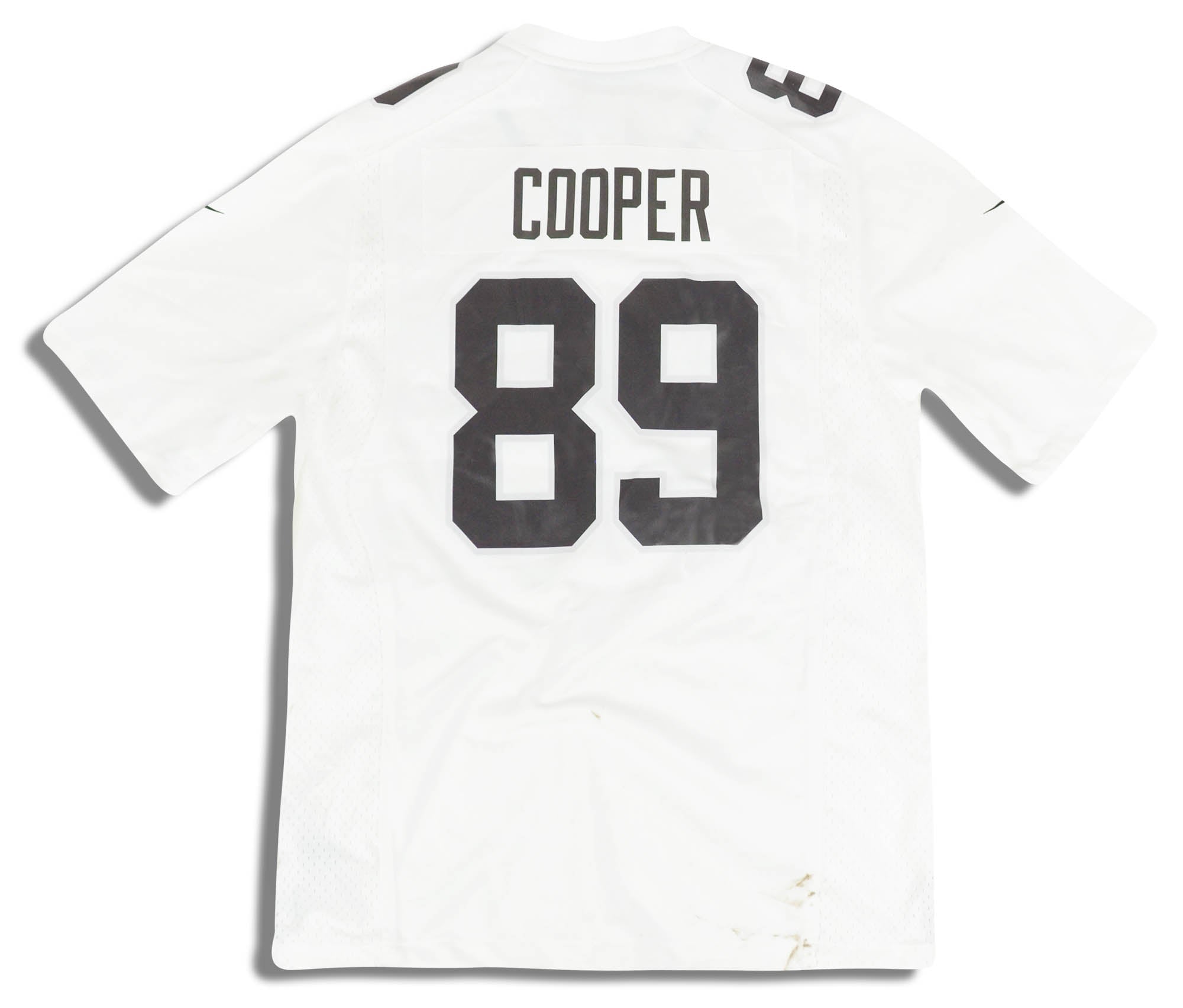 2018 OAKLAND RAIDERS COOPER #89 NIKE GAME JERSEY (AWAY) M - W/TAGS