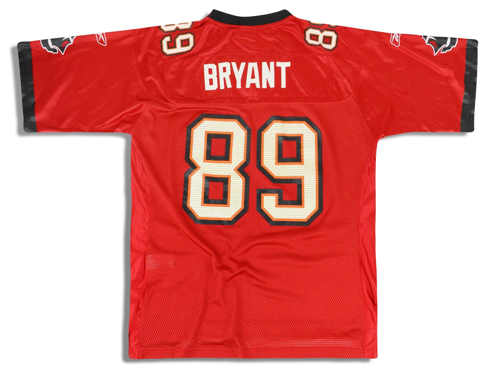 2008-09 TAMPA BAY BUCCANEERS BRYANT #89 REEBOK ON FIELD JERSEY (HOME) L