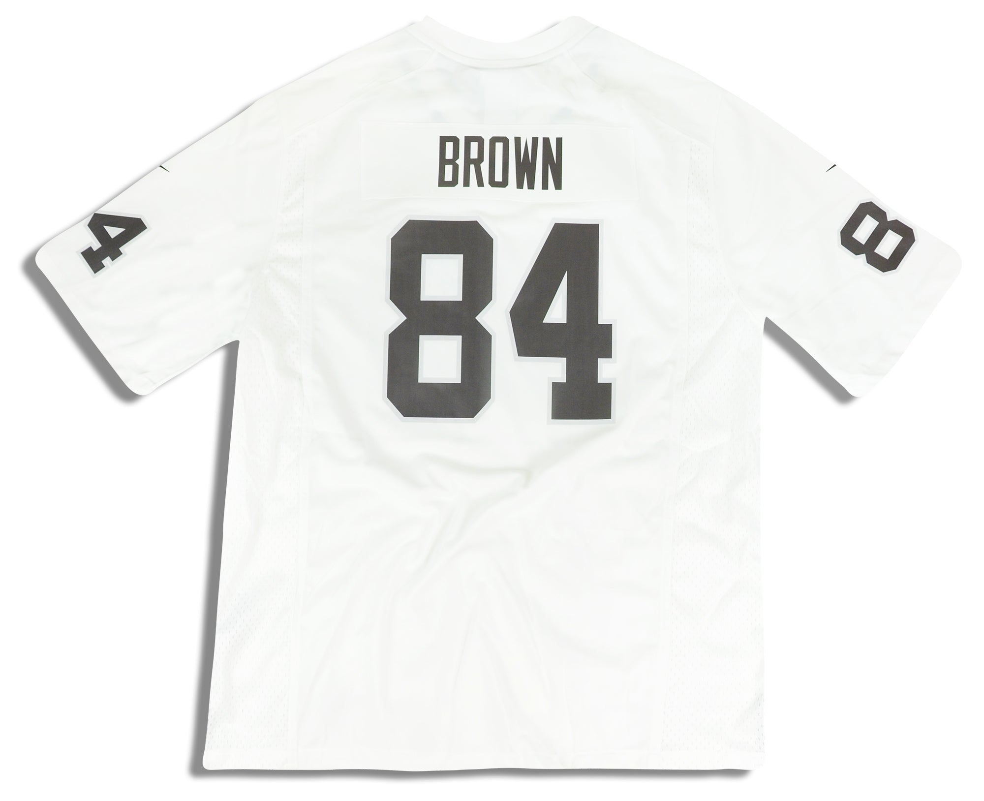 2019 OAKLAND RAIDERS BROWN #84 NIKE GAME JERSEY (AWAY) XXL - W/TAGS -  Classic American Sports