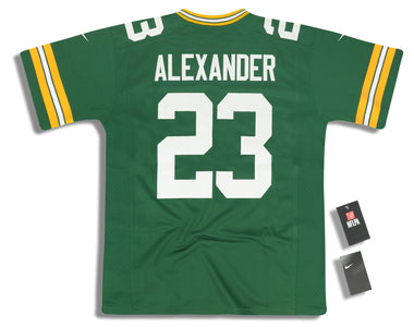2018 GREEN BAY PACKERS ALEXANDER #23 NIKE GAME JERSEY (HOME) Y - W/TAGS