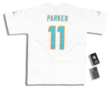 2018 MIAMI DOLPHINS PARKER #11 NIKE GAME JERSEY (AWAY) Y - W/TAGS