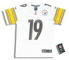 2018 PITTSBURGH STEELERS SMITH-SCHUSTER #19 NIKE GAME JERSEY (AWAY) Y - W/TAGS