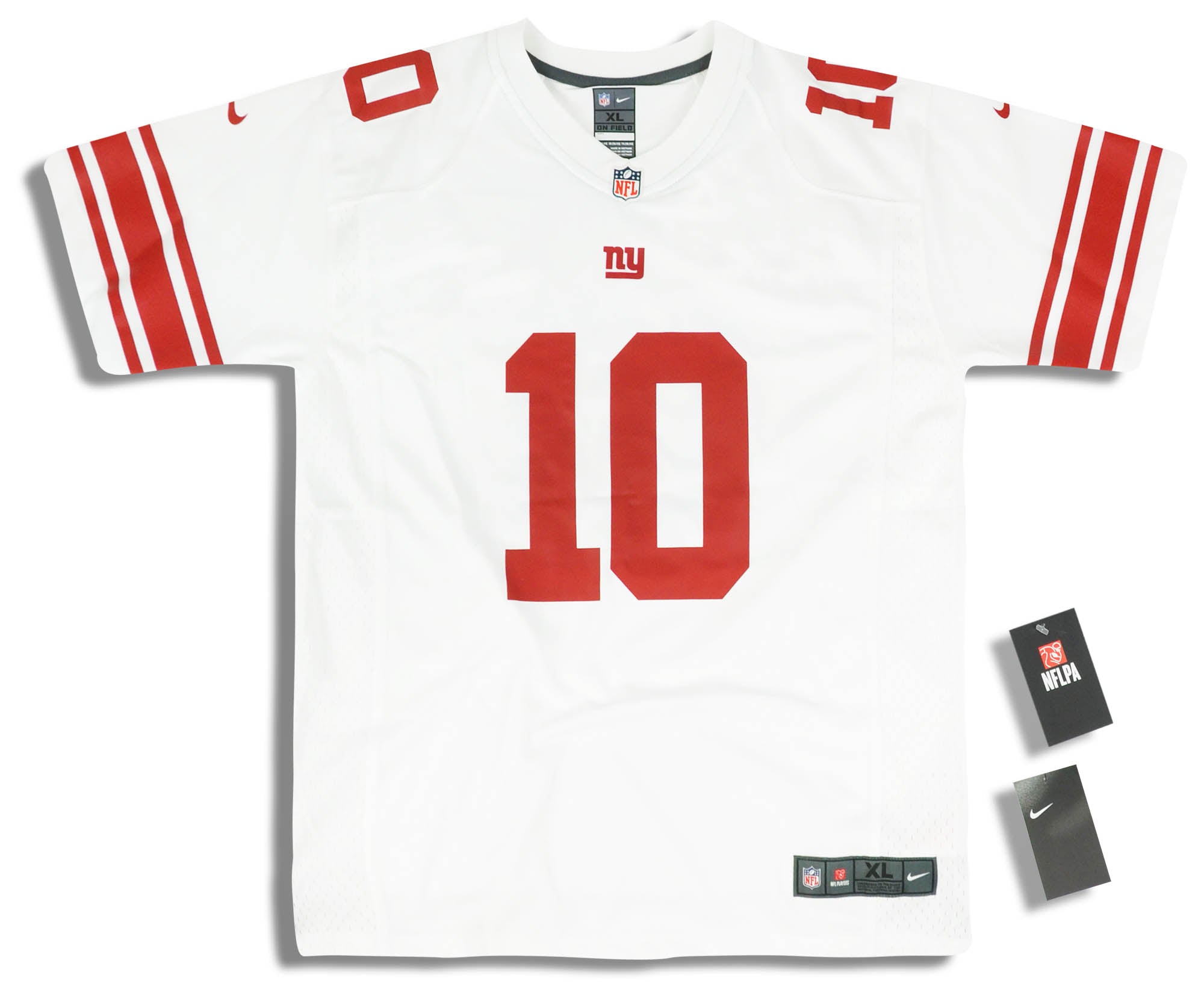 2018-19 NEW YORK GIANTS MANNING #10 NIKE GAME JERSEY (AWAY) Y - W