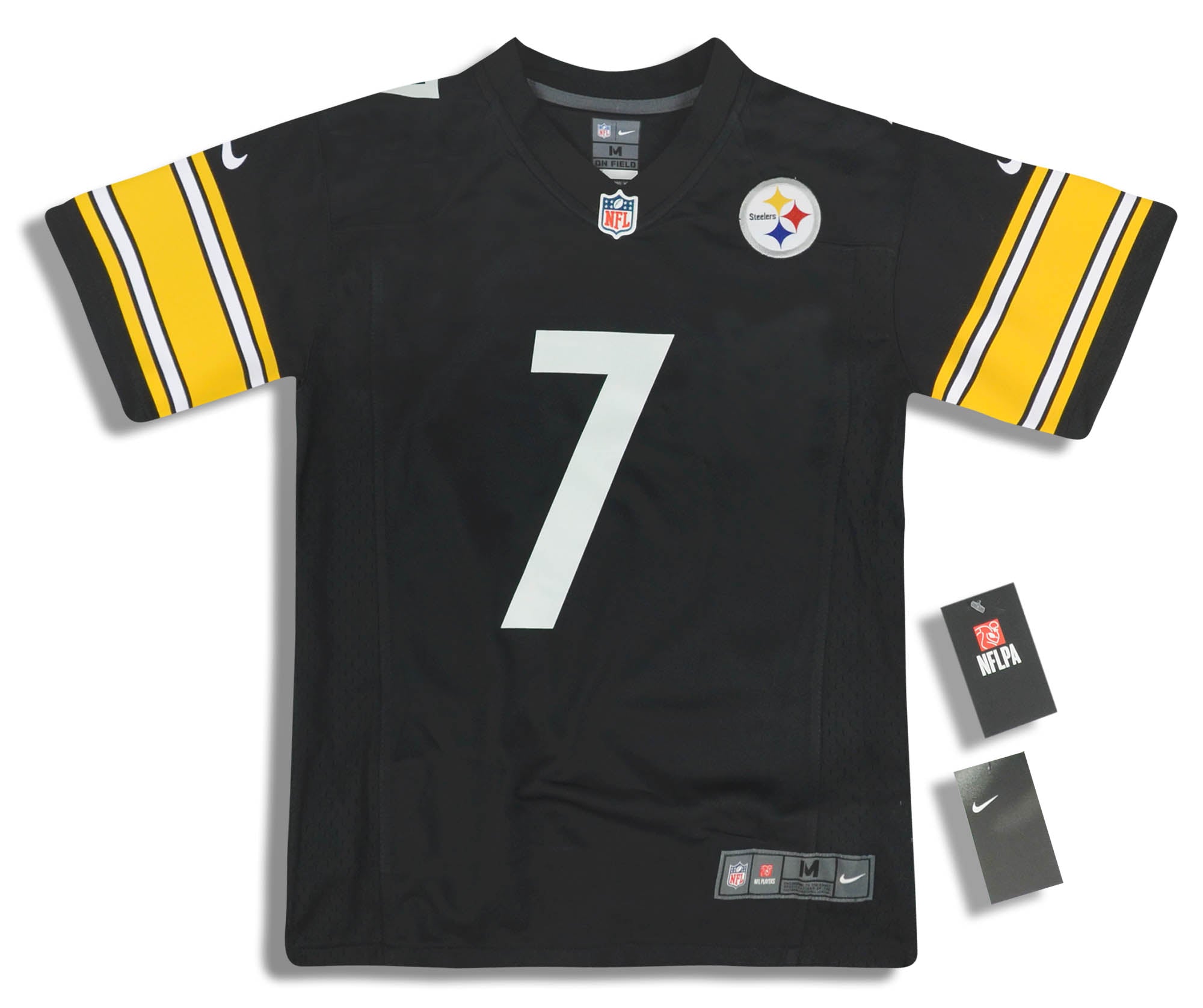 2018 PITTSBURGH STEELERS ROETHLISBERGER #7 NIKE GAME JERSEY (HOME) Y - W/TAGS