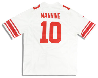 2018 NEW YORK GIANTS MANNING #10 NIKE GAME JERSEY (AWAY) XL - W/TAGS