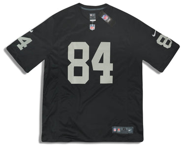 2019 OAKLAND RAIDERS BROWN #84 NIKE GAME JERSEY (HOME) XL - W/TAGS