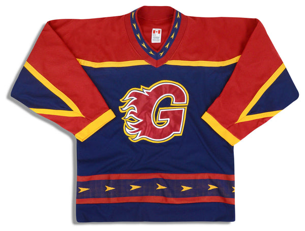 2003-06 CALGARY FLAMES CCM JERSEY (HOME) M - Classic American Sports