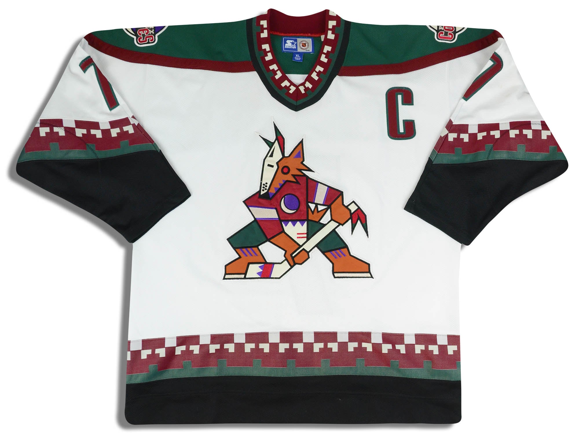 Phoenix Coyotes Jeremy Roenick Starter Hockey Jersey - 5 Star Vintage