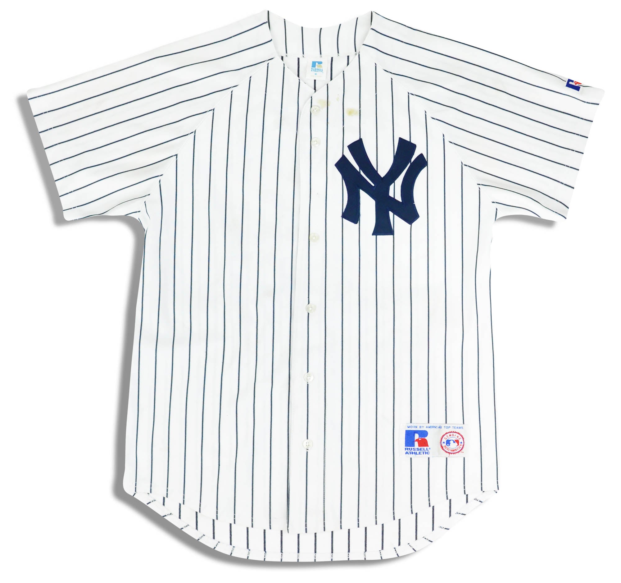 1995-99 NEW YORK YANKEES JETER #2 RUSSELL ATHLETIC JERSEY (HOME) M