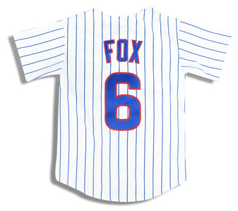 2005-08 CHICAGO CUBS FOX #6 MAJESTIC JERSEY (HOME) Y