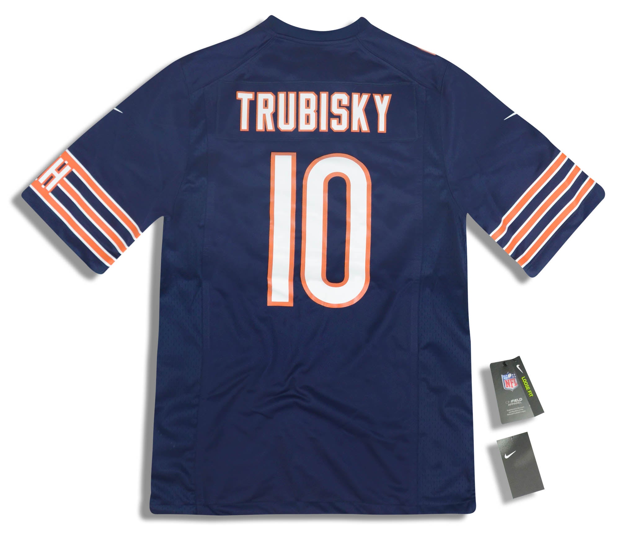 2018-19 CHICAGO BEARS TRUBISKY #10 NIKE GAME JERSEY (HOME) S - W/TAGS