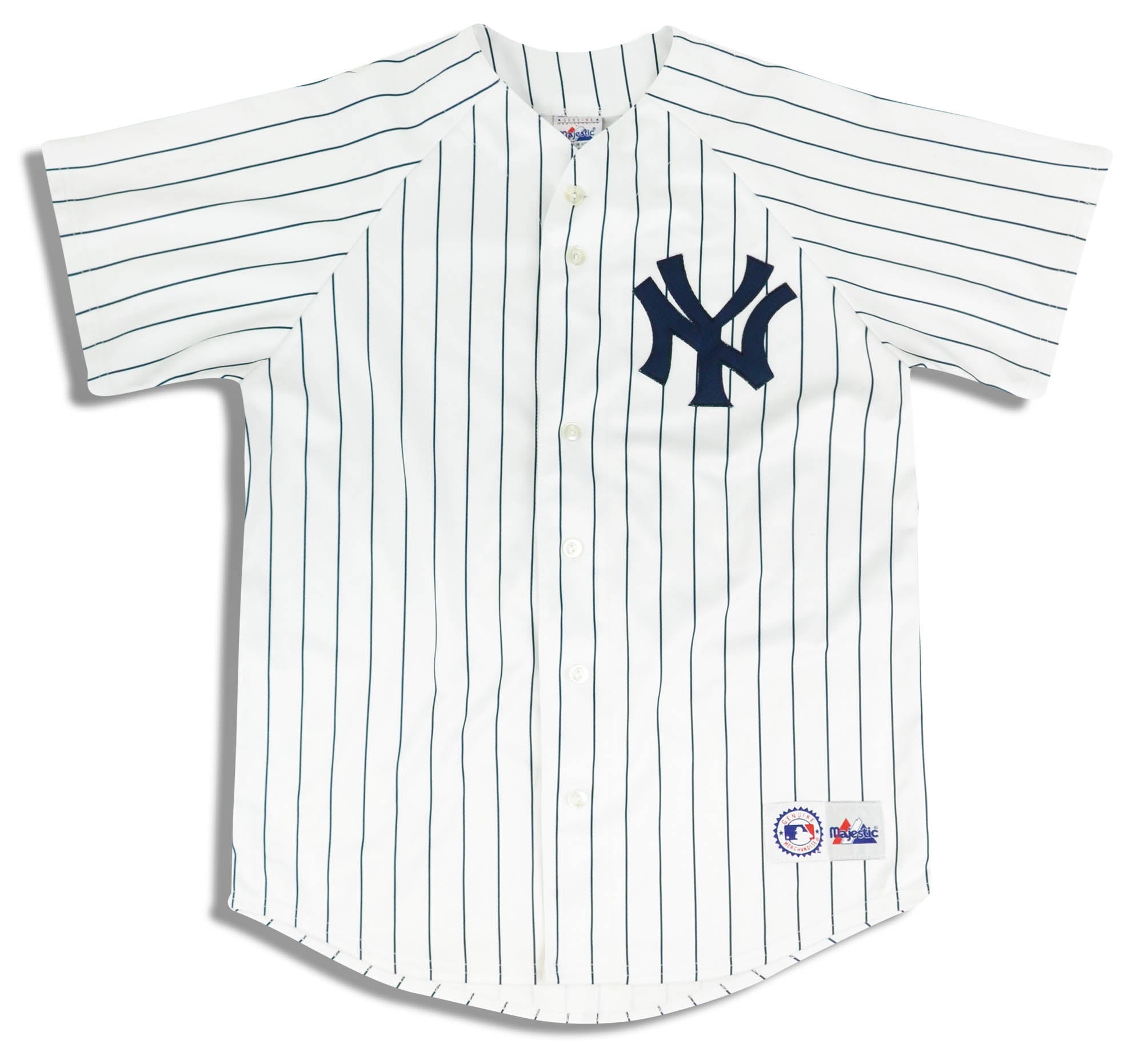 Vintage Majestic New York Yankees Derek Jeter #2 Jersey Size L