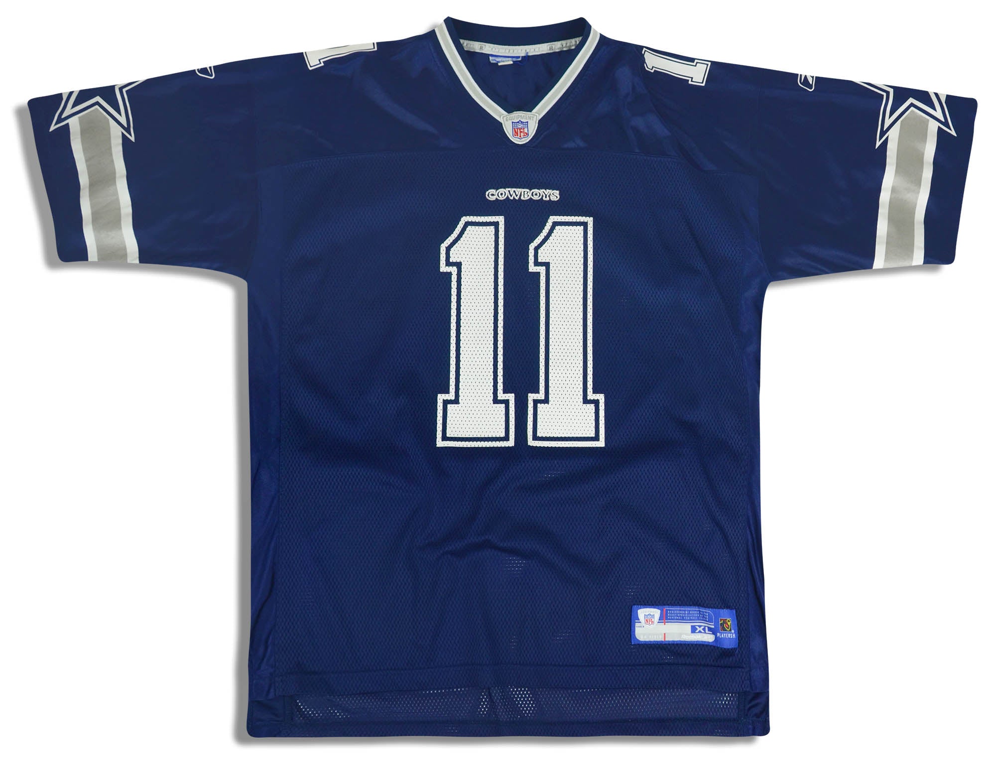 2005-06 DALLAS COWBOYS BLEDSOE #11 REEBOK ON FIELD JERSEY (HOME) XL -  Classic American Sports