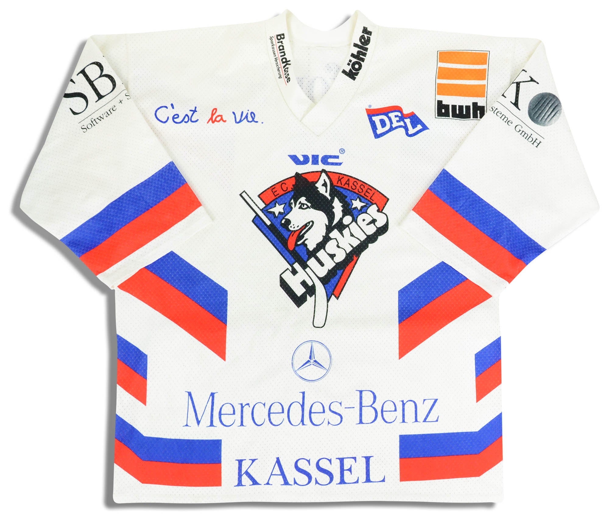 1996-97 KASSEL HUSKIES JERSEY (HOME) XXL