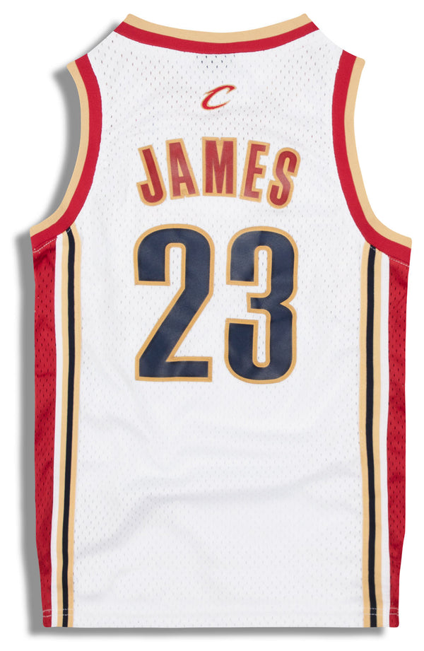 2006-10 CLEVELAND CAVALIERS JAMES #23 ADIDAS JERSEY (AWAY) M - Classic  American Sports