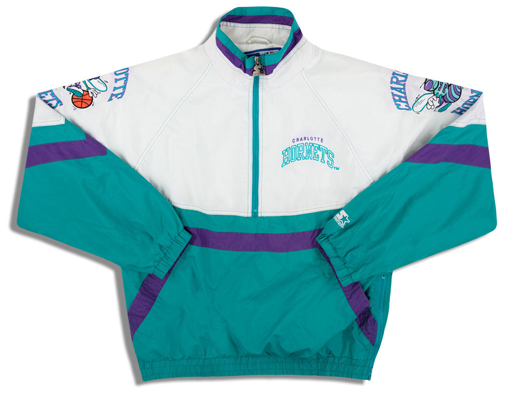 Vintage 90s Charlotte Hornets Starter Jacket Kids Size Large -  Denmark