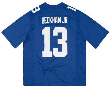 2014-16 NEW YORK GIANTS BECKHAM JR. #13 NIKE PREMIER JERSEY (HOME) XXL