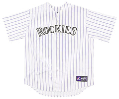 Colorado Rockies White Home Authentic Jersey by Nike