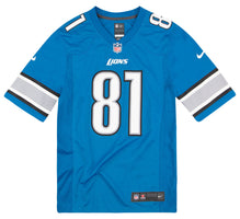 2012-15 DETROIT LIONS JOHNSON #81 NIKE GAME JERSEY (HOME) S