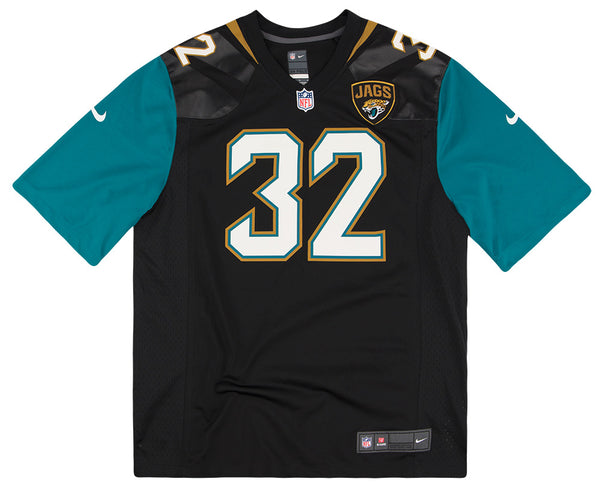 2013 JACKSONVILLE JAGUARS JONES-DREW #32 NIKE GAME JERSEY (HOME) L -  Classic American Sports