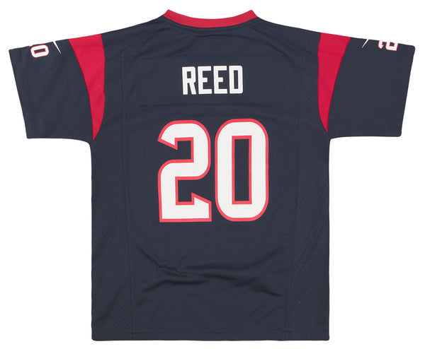 2013 HOUSTON TEXANS REED #20 NIKE GAME JERSEY (HOME) Y - Classic American  Sports