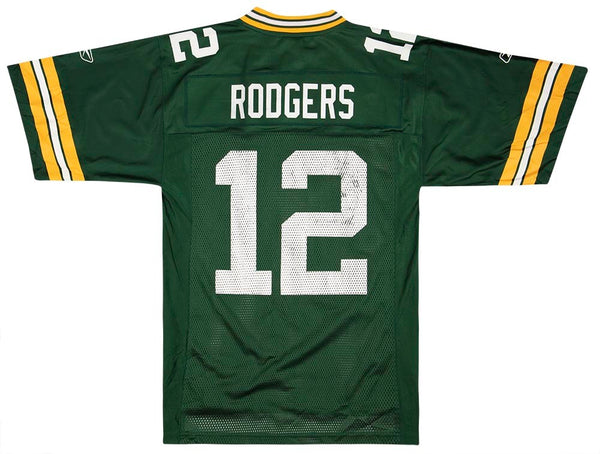 Aaron Rodgers Green Bay Packers #12 Reebok On Field Sewn Jersey