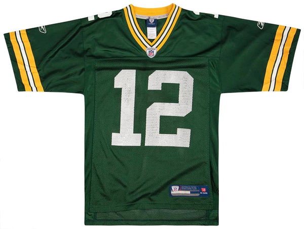 Aaron Rodgers #12 Green Bay Packers Reebok On Field Jersey - Size 54