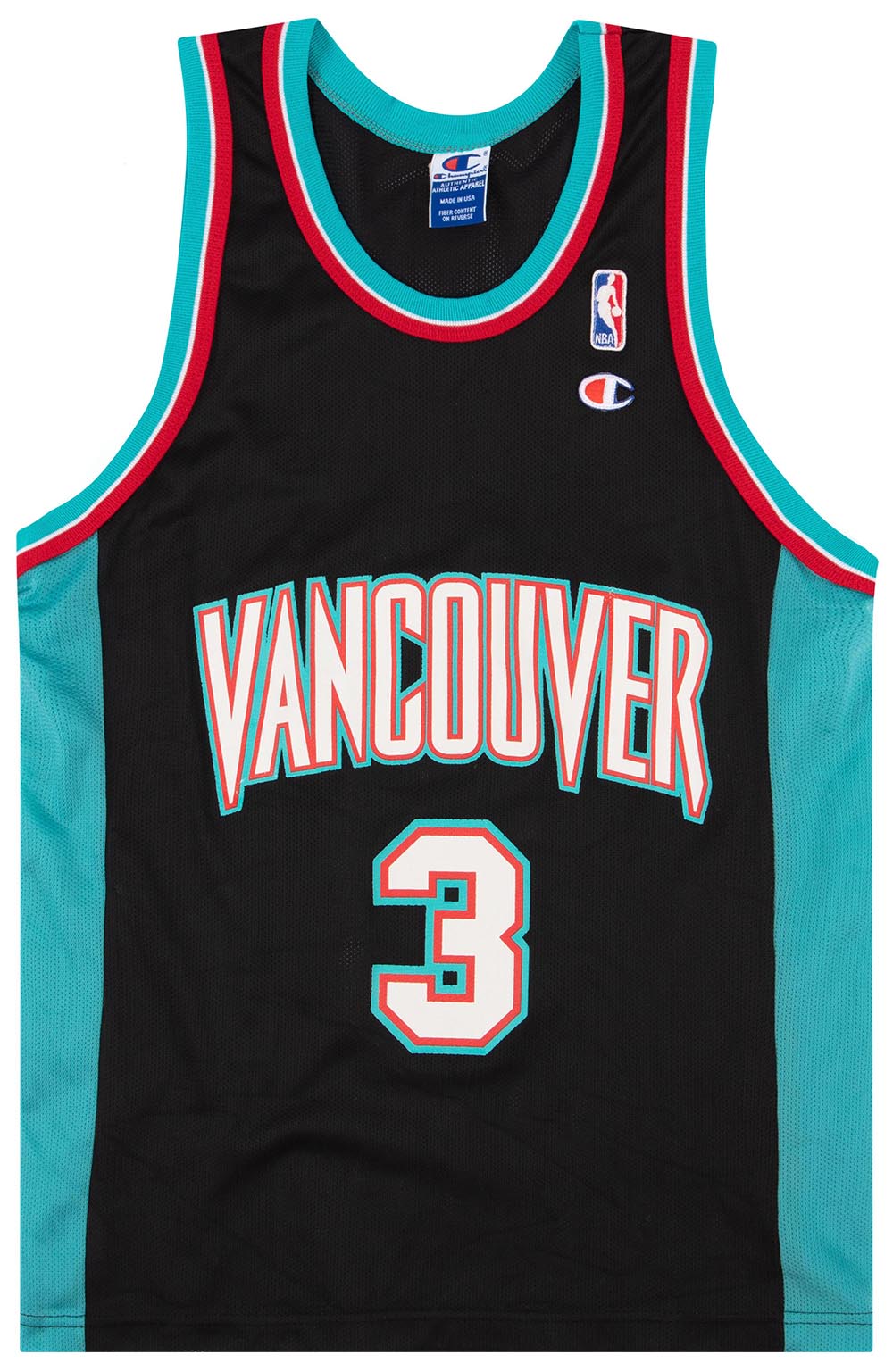 Vintage Champion Vancouver Grizzlies Abdur-Rahim Jersey Size Medium