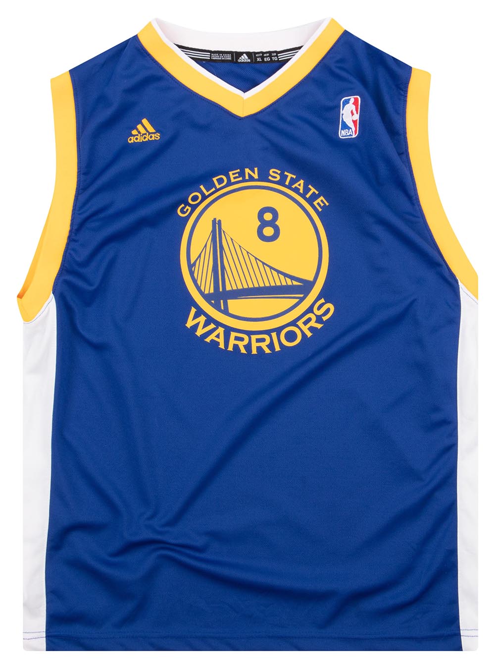 Monta Ellis Signed Golden St Warriors Adidas NBA Style Jersey