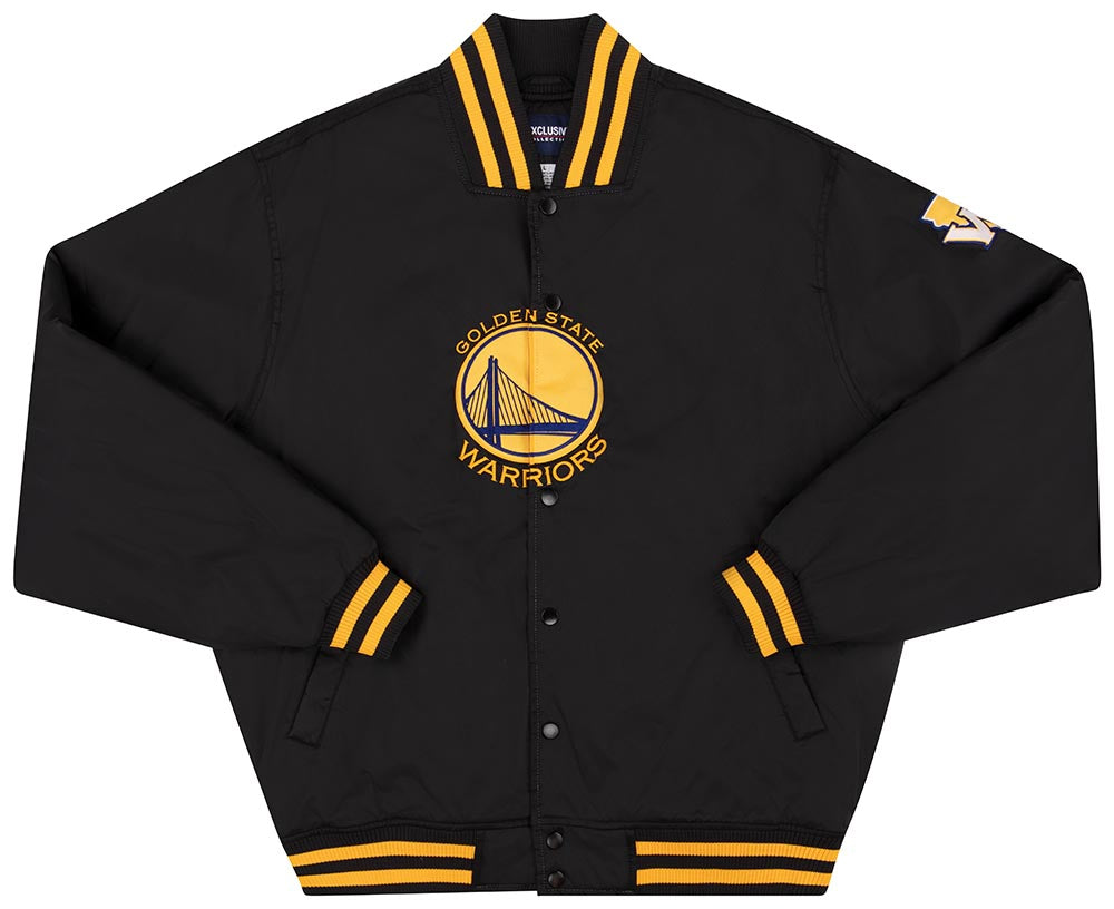 Golden State Warriors 90s NBA Royal Satin Jacket
