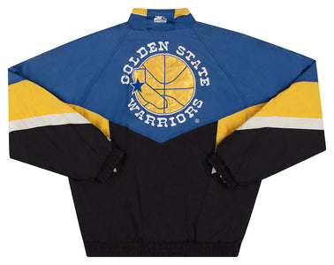 Vintage 90's NBA Starter Golden State Warriors Jacket Blue/White