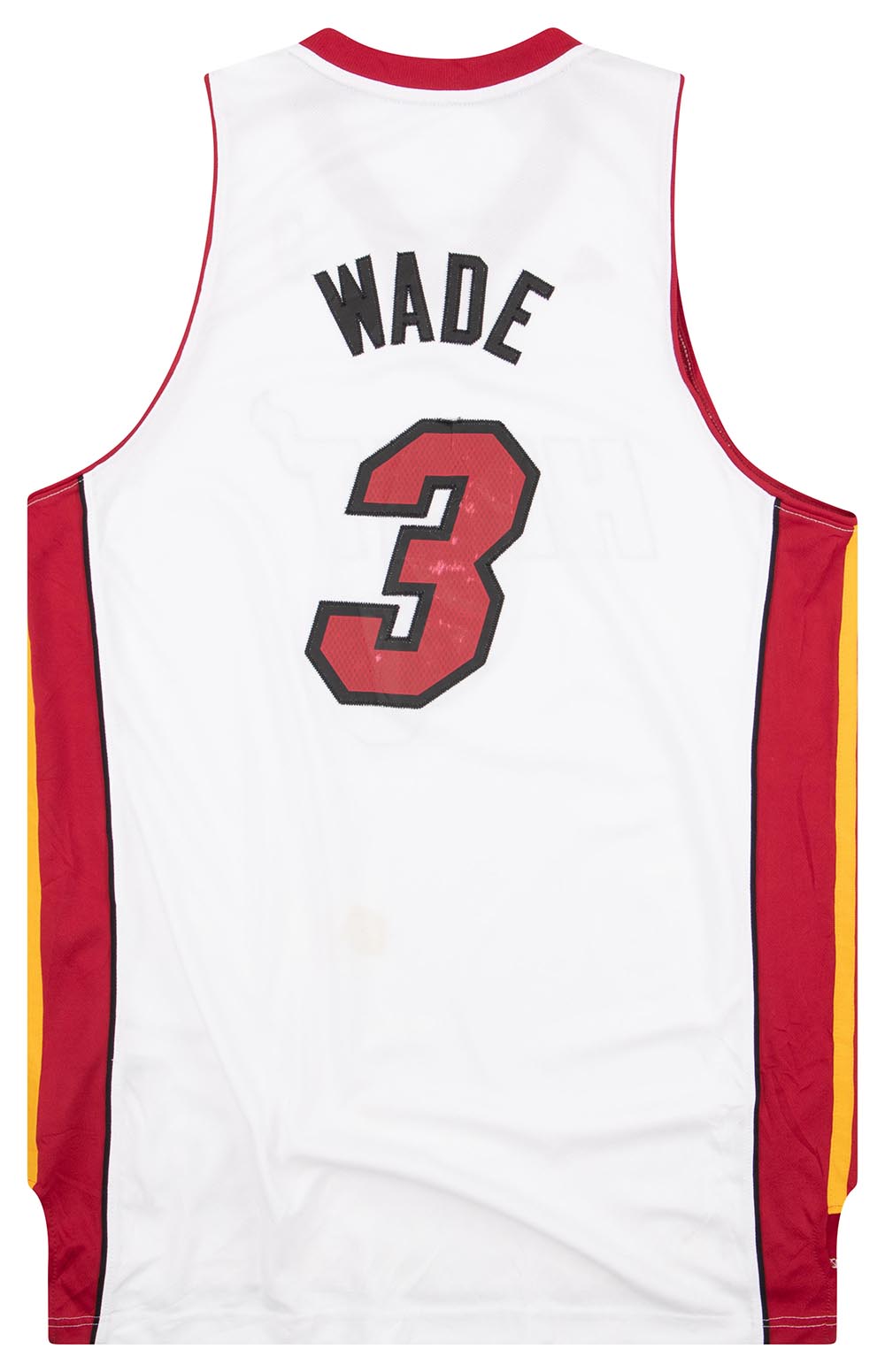 Dwayne Wade Miami Heat #3 Adidas Jersey Youth Large 14-16 NBA Authentics