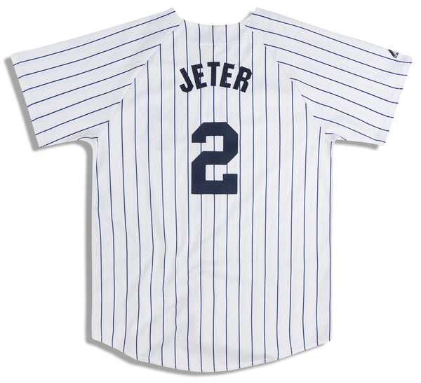2005-08 NEW YORK YANKEES JETER #2 MAJESTIC JERSEY (HOME) L - Classic  American Sports