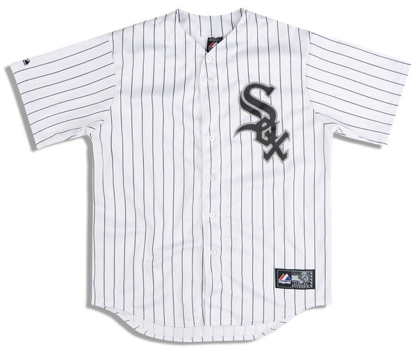 Men's Chicago White Sox Majestic White Throwback Home Cool Base Jersey