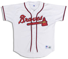 1990's ATLANTA BRAVES RUSSELL ATHLETIC DIAMOND COLLECTION JERSEY (HOME) XL