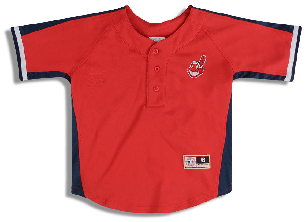 2000's CLEVELAND INDIANS MLB JERSEY (ALTERNATE) Y - Classic