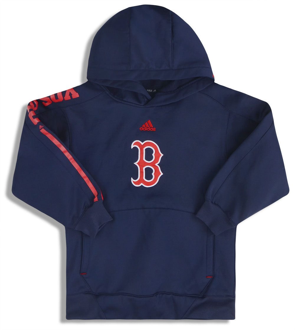 2000's BOSTON RED SOX ADIDAS HOODED SWEAT TOP Y