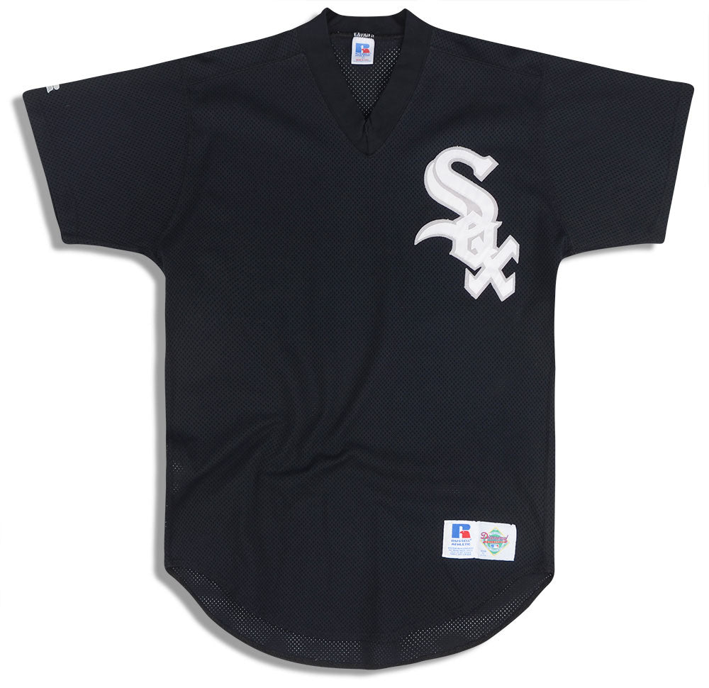 1990's CHICAGO WHITE SOX AUTHENTIC RUSSELL ATHLETIC BATTING PRACTICE JERSEY L