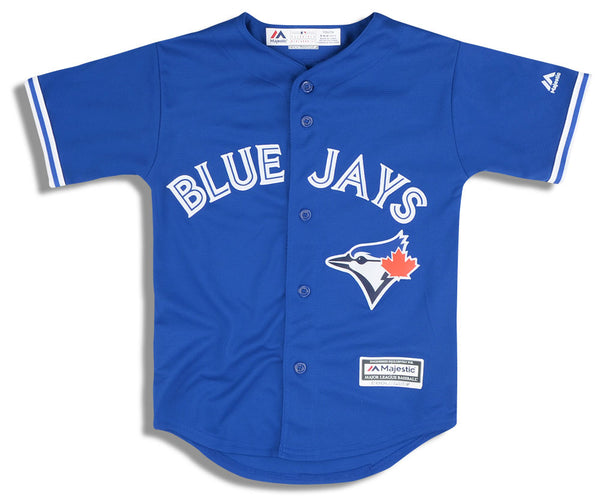 Toronto Blue Jays Jersey #20 Donaldson Majestic Blue Shirt Size Boys M MLB