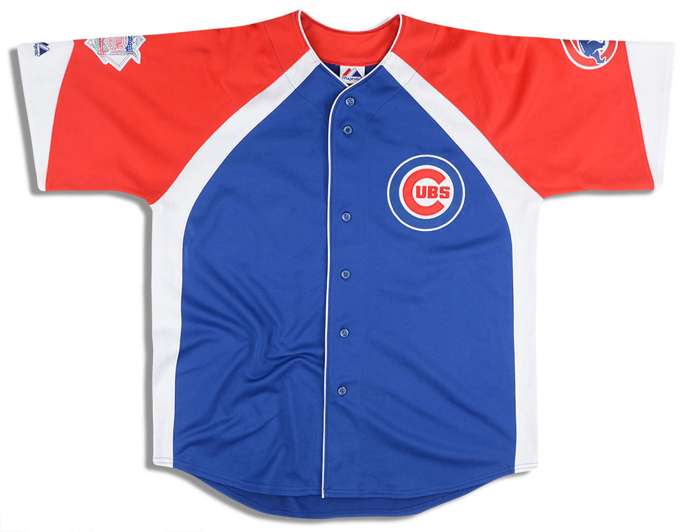 Chicago Cubs Football Jersey Lee's Sports Vintage Sewn Logo