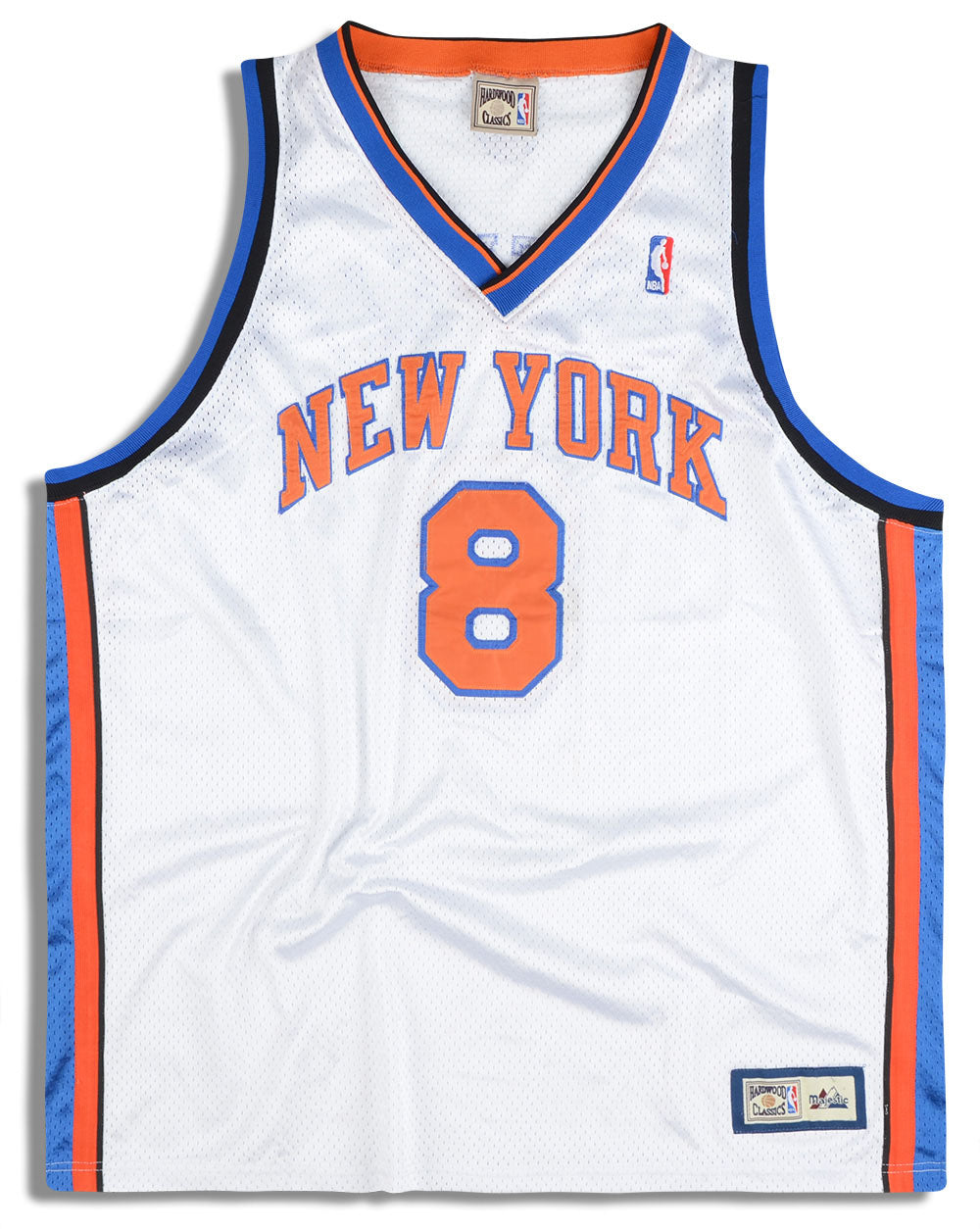 Vintage Nike NBA New York Knicks Latrell Sprewell #8 Stitched Jersey 