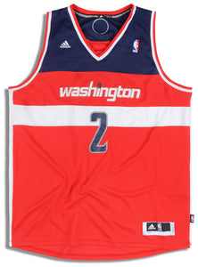2011-14 WASHINGTON WIZARDS WALL #2 ADIDAS SWINGMAN JERSEY (AWAY) XXL