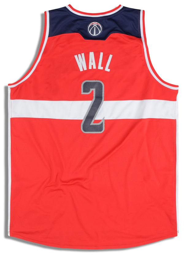 2011-14 WASHINGTON WIZARDS WALL #2 ADIDAS SWINGMAN JERSEY (AWAY) XXL ...