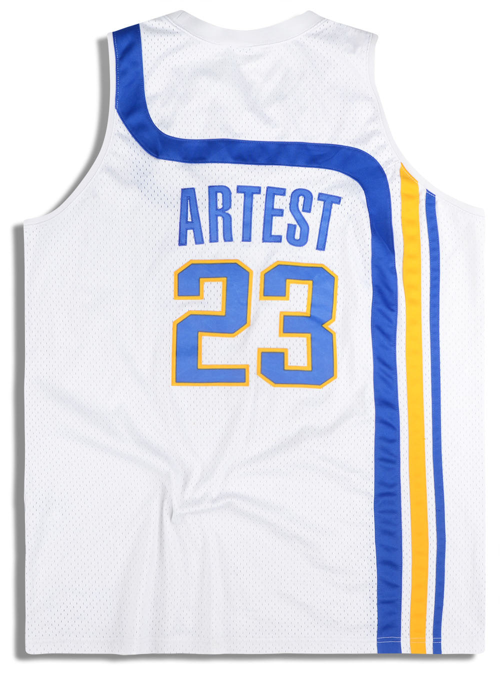 Ron Artest Indiana Pacers 03-04 HWC Swingman Jersey - White - Throwback