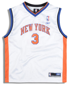 2004-06 NEW YORK KNICKS MARBURY #3 REEBOK JERSEY (HOME) Y