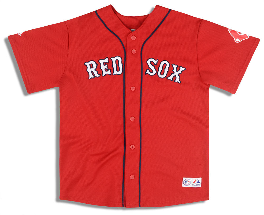 Majestic Athletic MLB Boston Red Sox David Ortiz Red Official Name